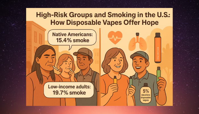 Who Smokes the Most in the U.S.? How Disposable Vapes Could Help High-Risk Groups